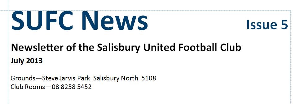 SUFC News banner issue 5